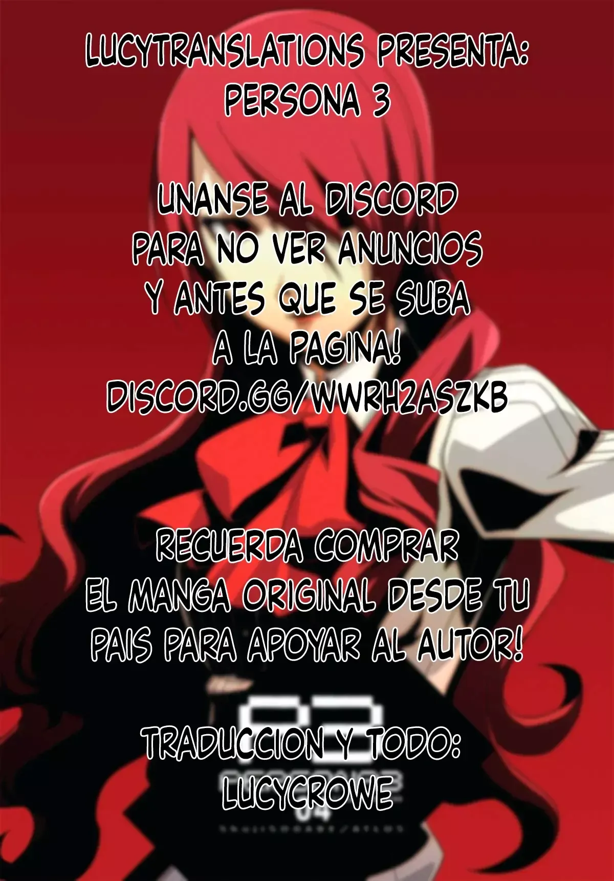 Persona 3 Capítulo 44 en Línea - página 1