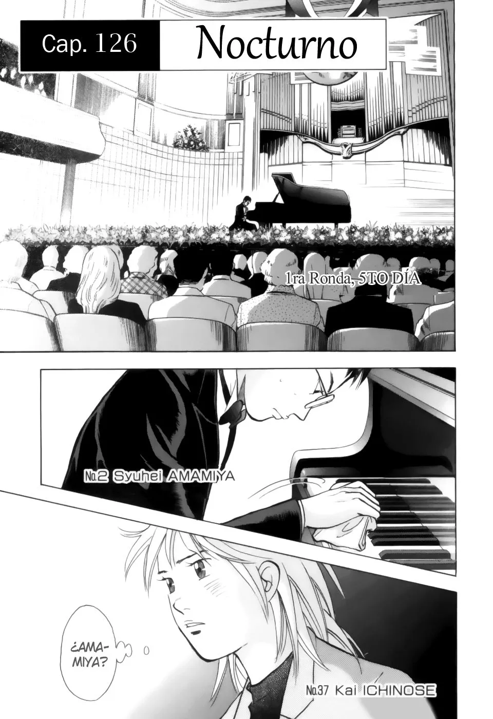 Piano no Mori Capítulo 126 en Línea - página 1