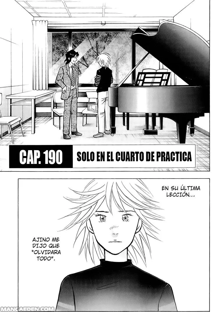 Piano no Mori Capítulo 190 en Línea - página 1