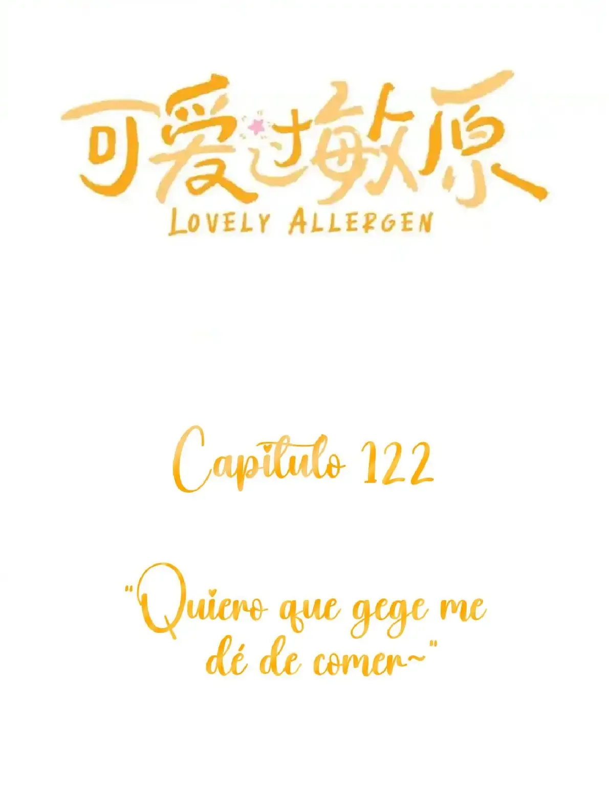 Preciosos Alérgenos Capítulo 122 en Línea - página 4