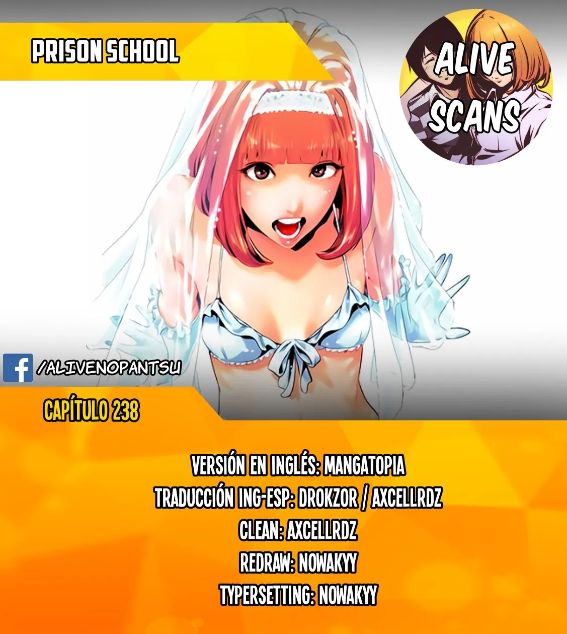 Prison School Capítulo 238 en Línea - página 1
