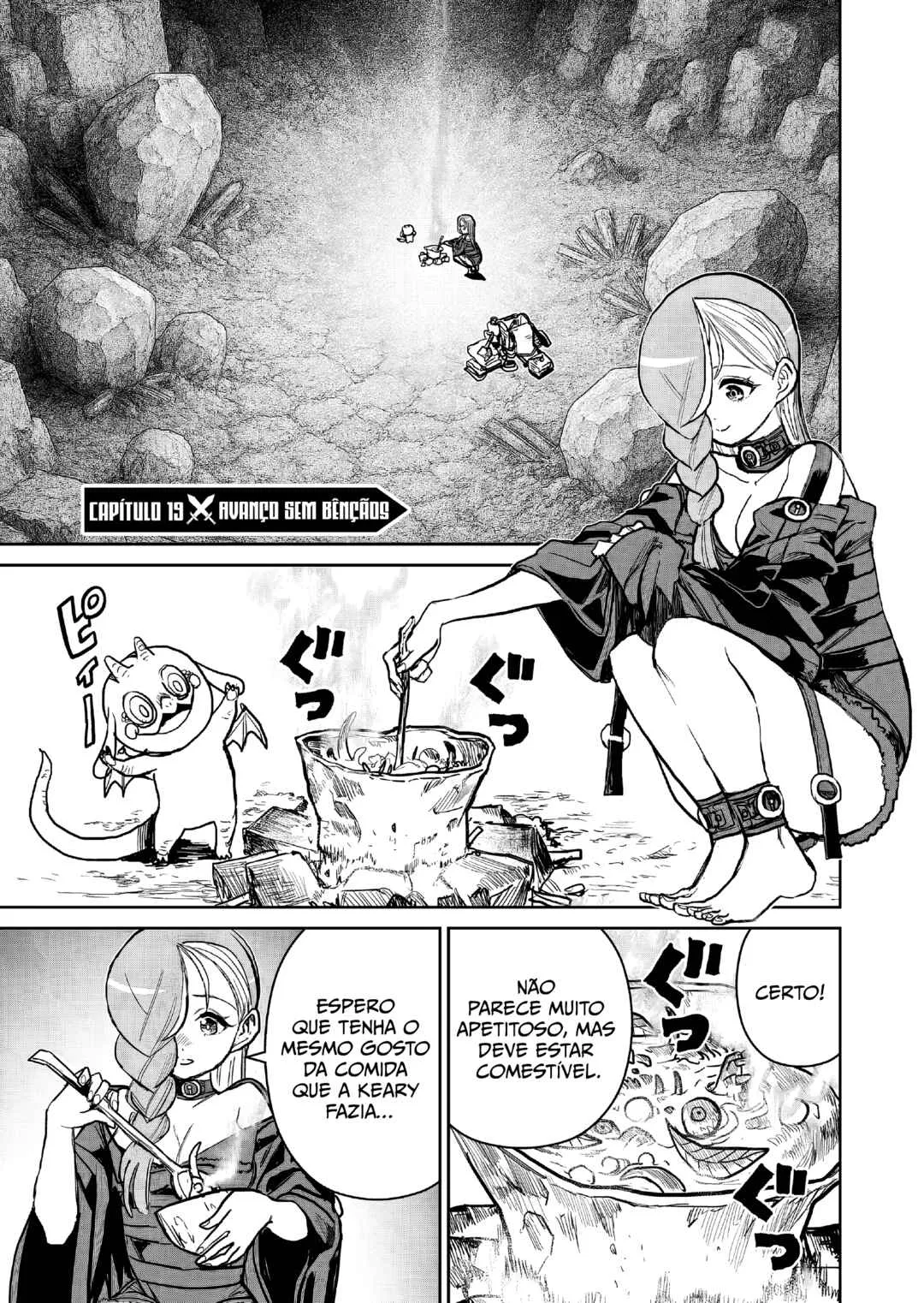 Abandoned ~Tsuyosugite Buki ga Kowareru Yuusha to Buki Shokunin no Elf~ Capítulo 19 Online - página 1