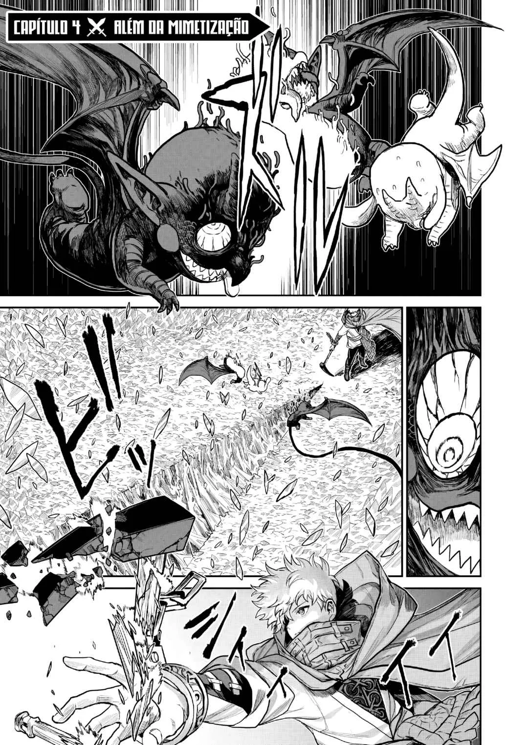 Abandoned ~Tsuyosugite Buki ga Kowareru Yuusha to Buki Shokunin no Elf~ Capítulo 4 Online - página 1