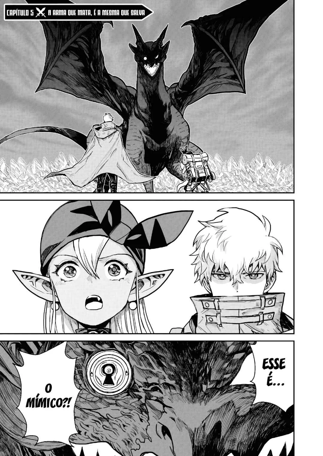 Abandoned ~Tsuyosugite Buki ga Kowareru Yuusha to Buki Shokunin no Elf~ Capítulo 5 Online - página 1