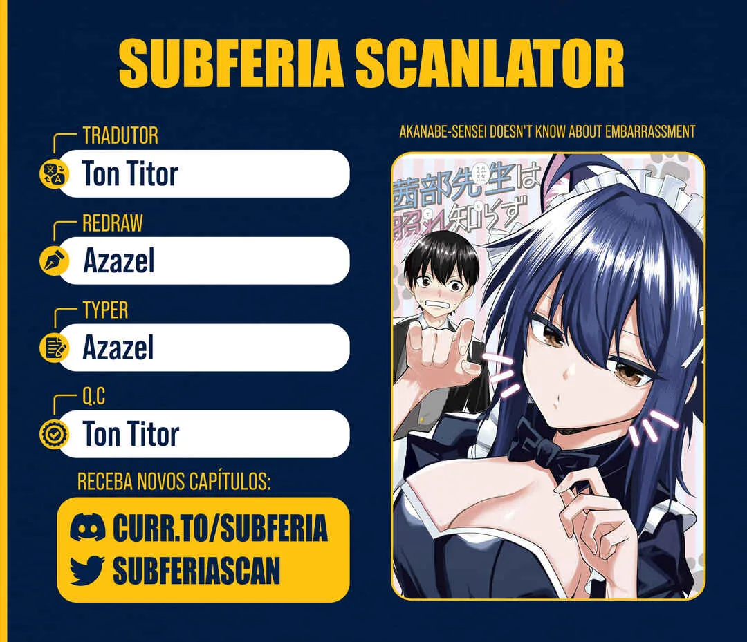 Akanabe-sensei wa Tereshirazu Capítulo 14 Online - página 1