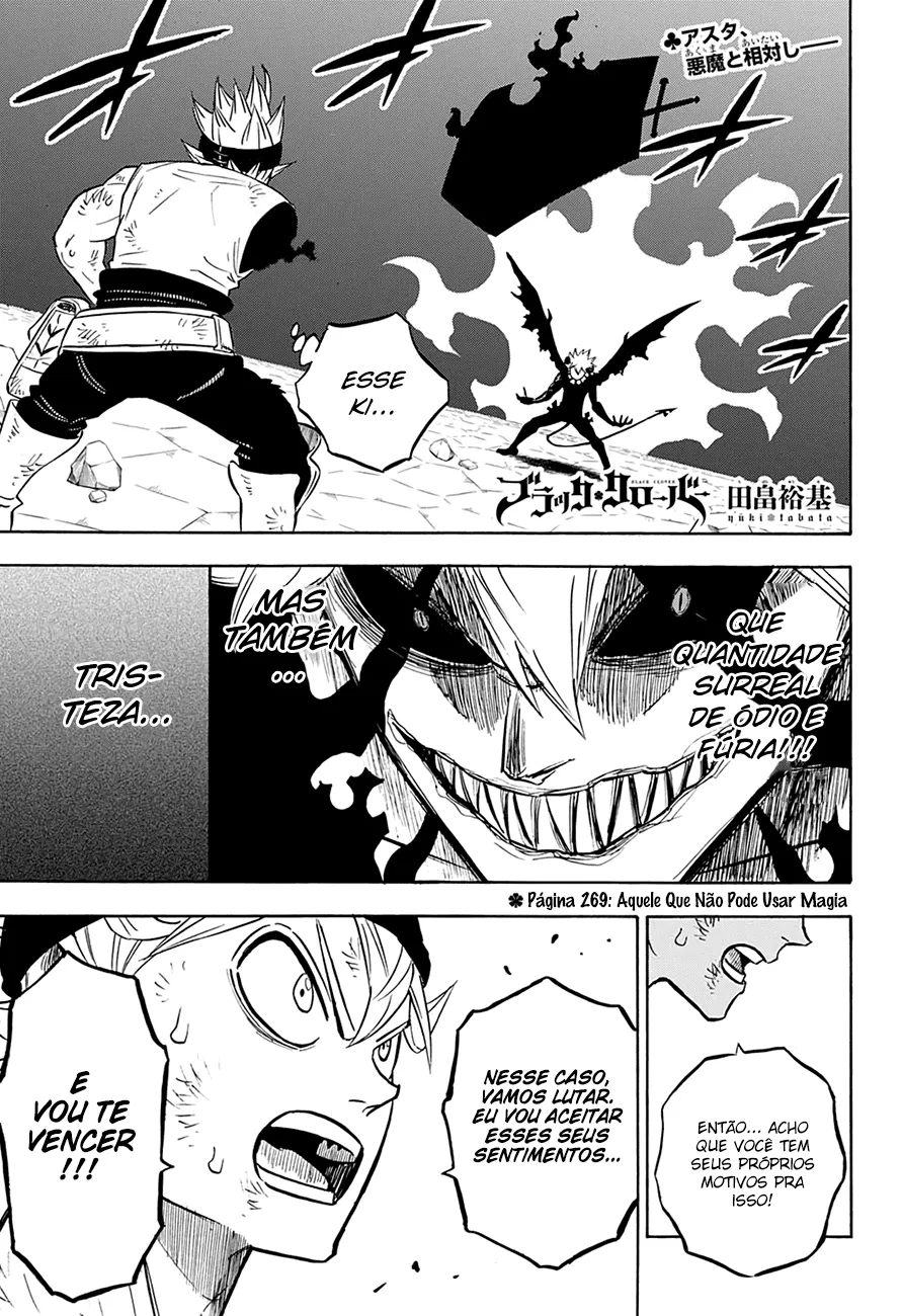 Black Clover Capítulo 269 Online - página 1