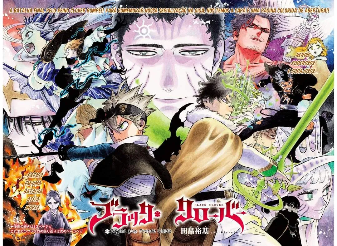 Black Clover Capítulo 369 Online - página 1