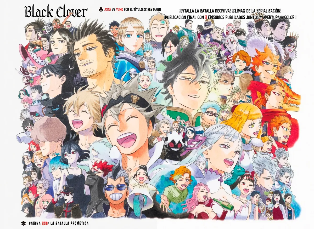 Black Clover Capítulo 390 Online - página 1
