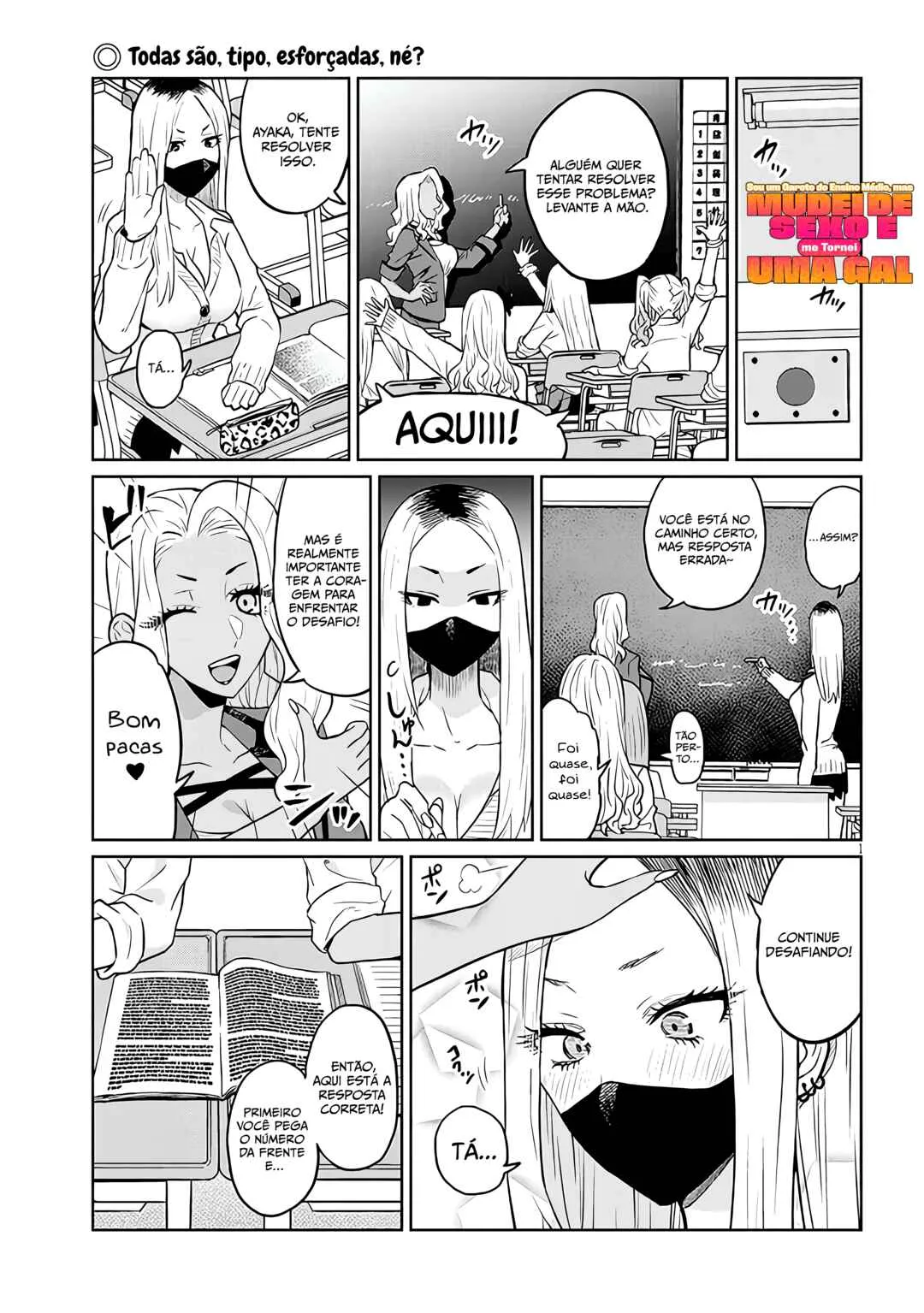 Danshi Kokoseidakedo Gyaru ni TS Shimashita Capítulo 4 Online - página 1