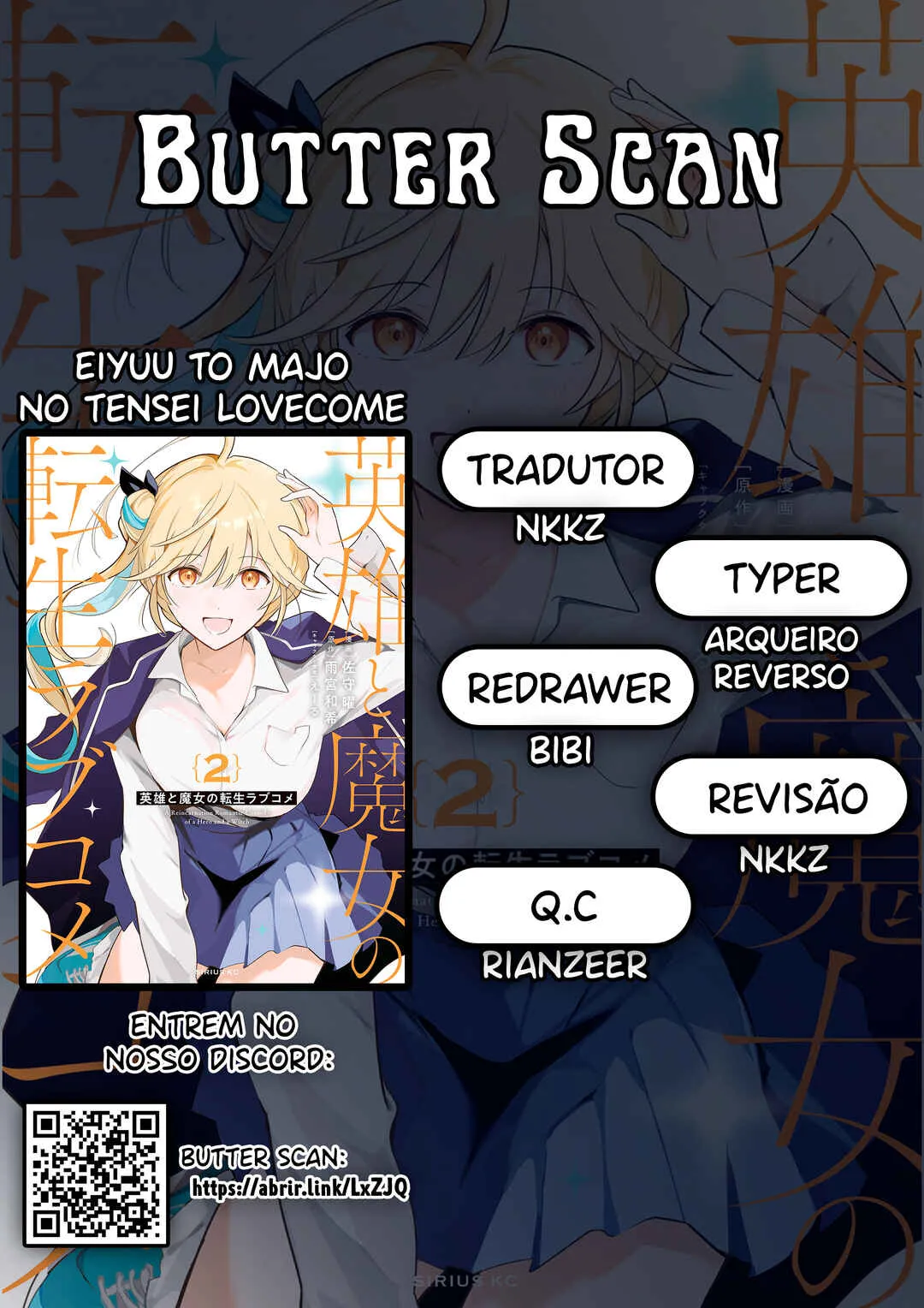 Eiyuu to Majo no Tensei Romcom Capítulo 22 Online - página 1