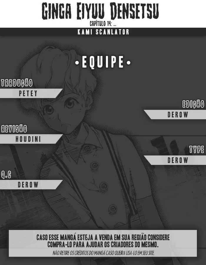Ginga Eiyuu Densetsu Capítulo 14 Online - página 1