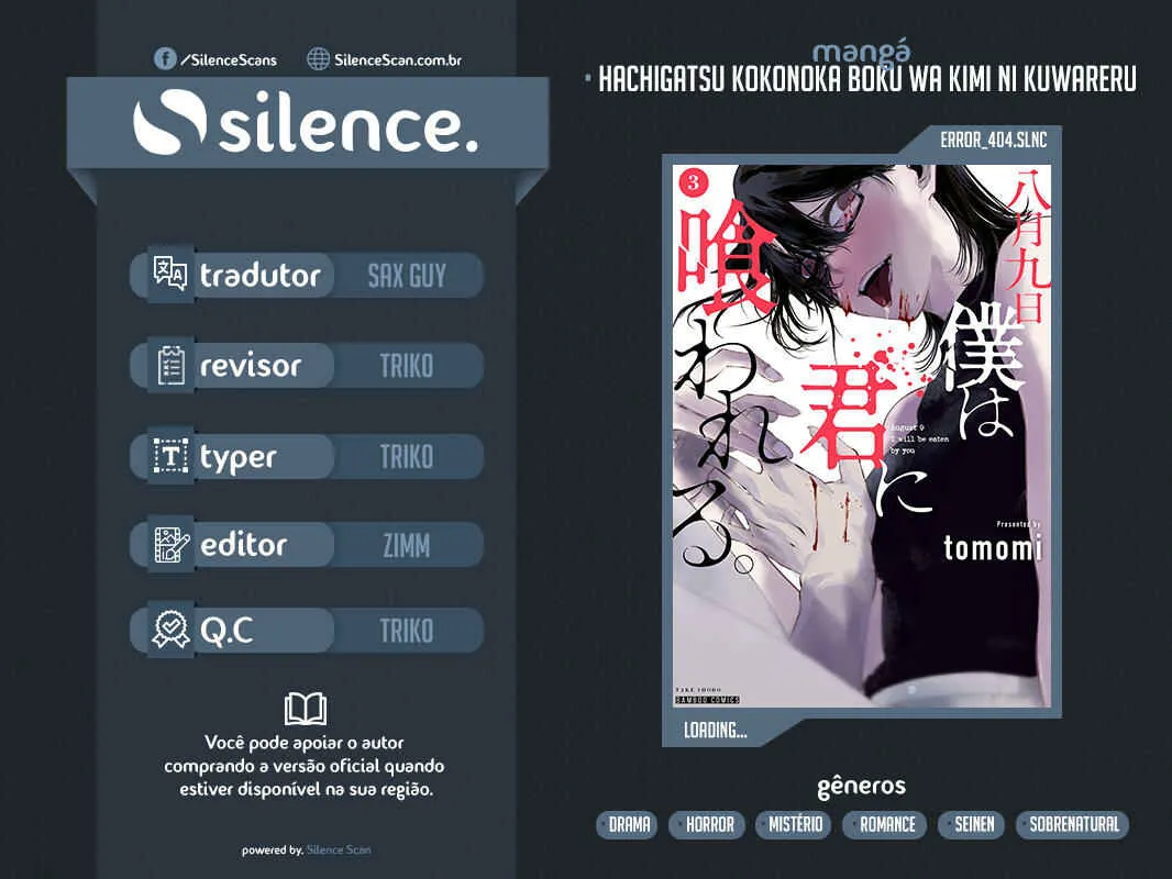 Hachigatsu Kokonoka Boku wa Kimi ni Kuwareru. Capítulo 20 Online - página 1