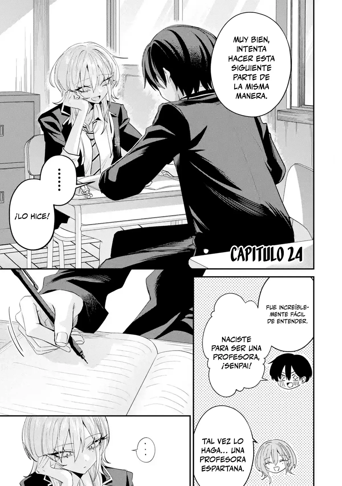Haimiya-senpai wa Kowakute Kawaii Capítulo 24 Online - página 1