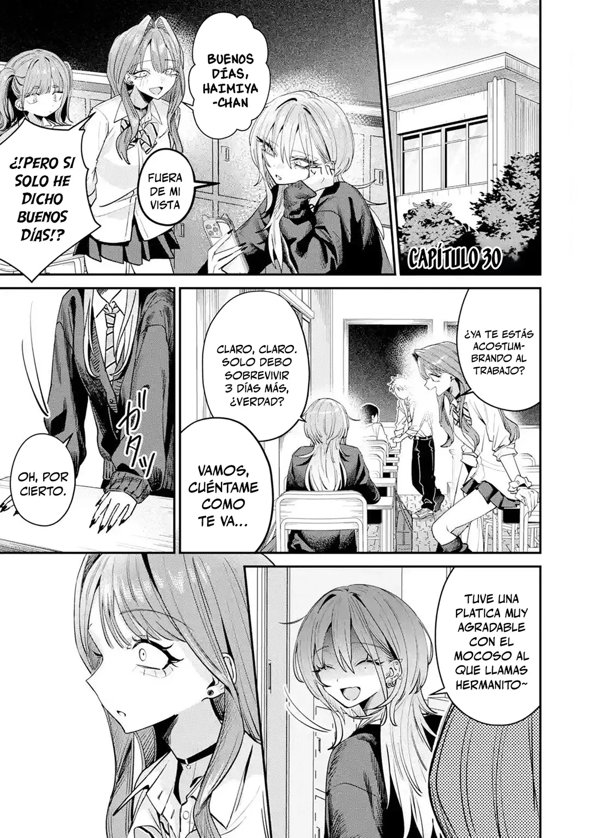 Haimiya-senpai wa Kowakute Kawaii Capítulo 30 Online - página 1