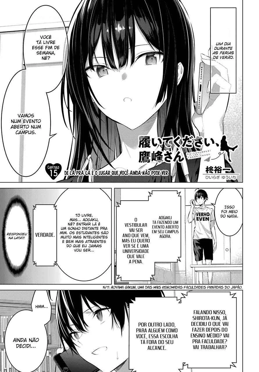 Haite Kudasai, Takamine-san Capítulo 15 Online - página 1