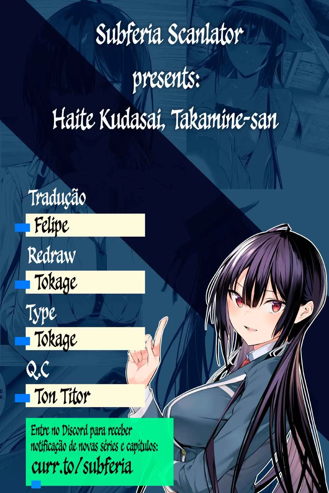 Haite Kudasai, Takamine-san Capítulo 37 Online - página 1