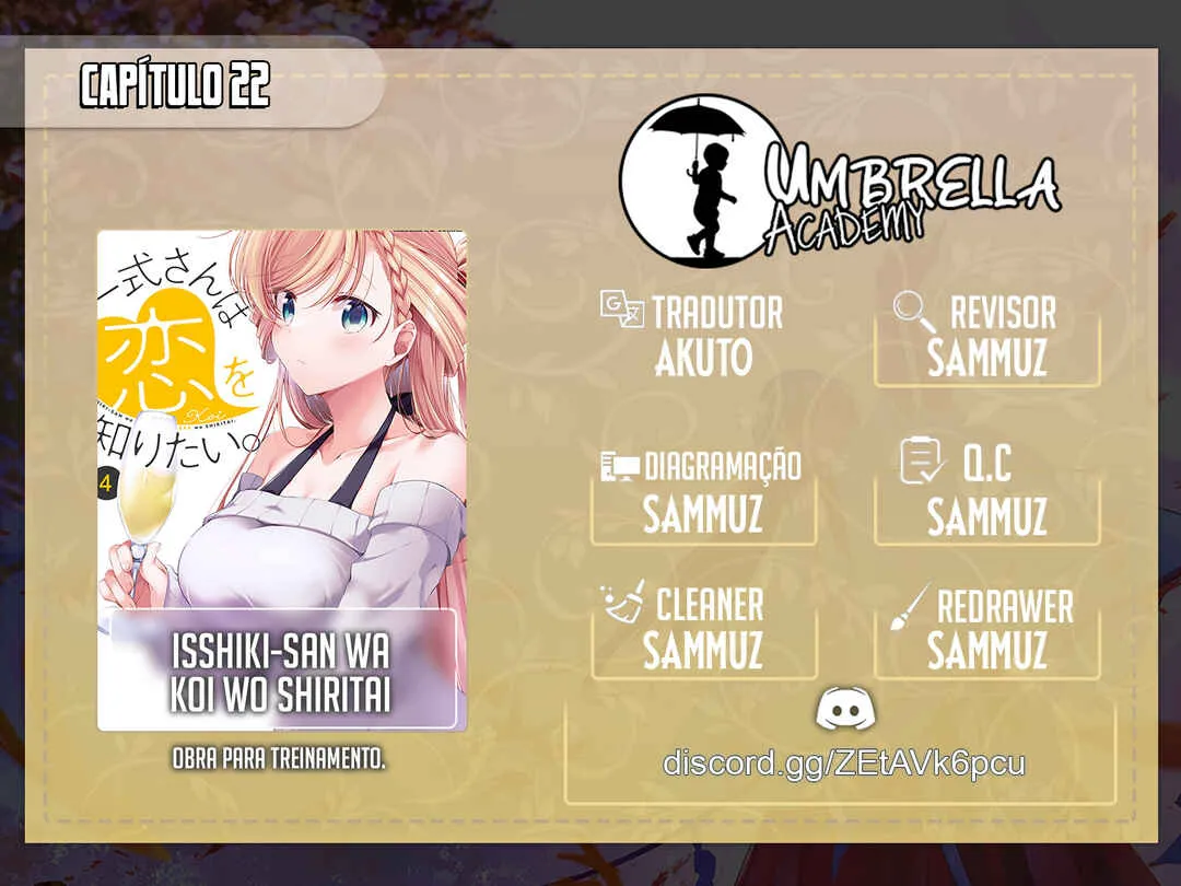 Isshiki-san wa Koi o Shiritai. Capítulo 22 Online - página 1