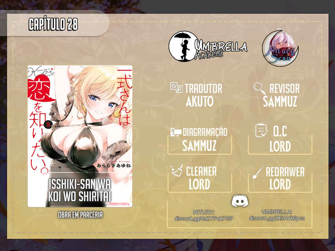 Isshiki-san wa Koi o Shiritai. Capítulo 28 Online - página 1