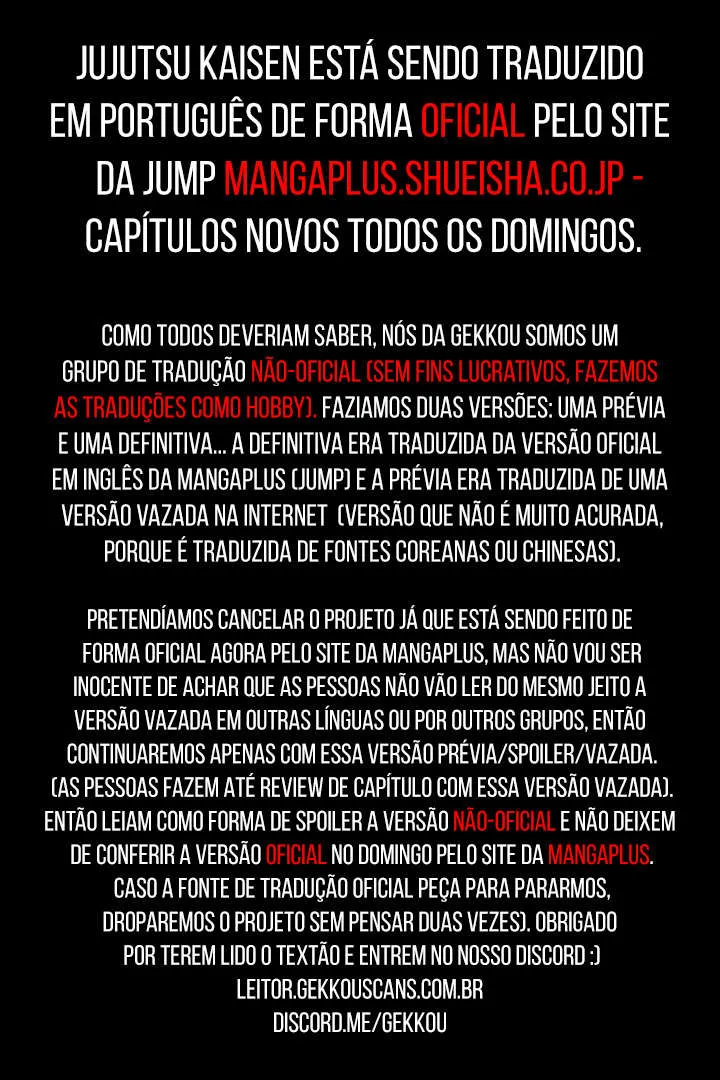 Jujutsu Kaisen Capítulo 242 Online - página 1