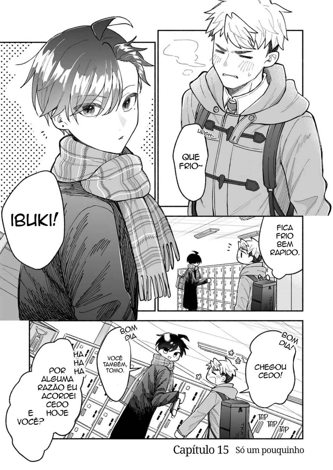 Kakkoii Onnanoko to 12-centi no Yakusoku Capítulo 15 Online - página 1