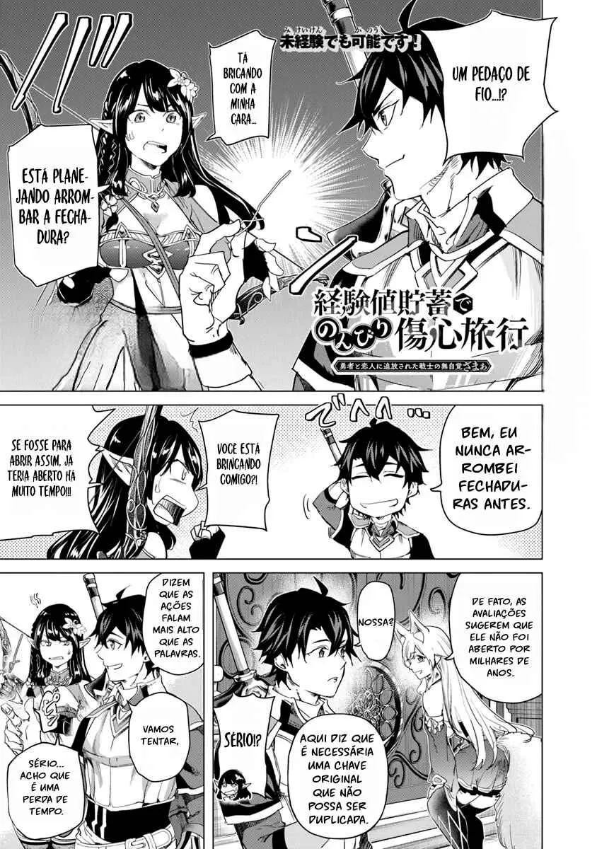 Keikenchi Chochiku de Nonbiri Shoushin Ryokou: Yuusha to Koibito ni Tsuihou Sareta Senshi no Mujikaku Zamaa Capítulo 26 Online - página 1