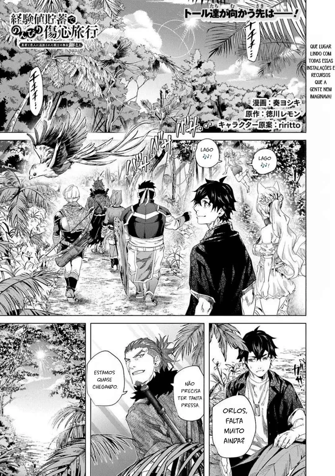 Keikenchi Chochiku de Nonbiri Shoushin Ryokou: Yuusha to Koibito ni Tsuihou Sareta Senshi no Mujikaku Zamaa Capítulo 41 Online - página 1