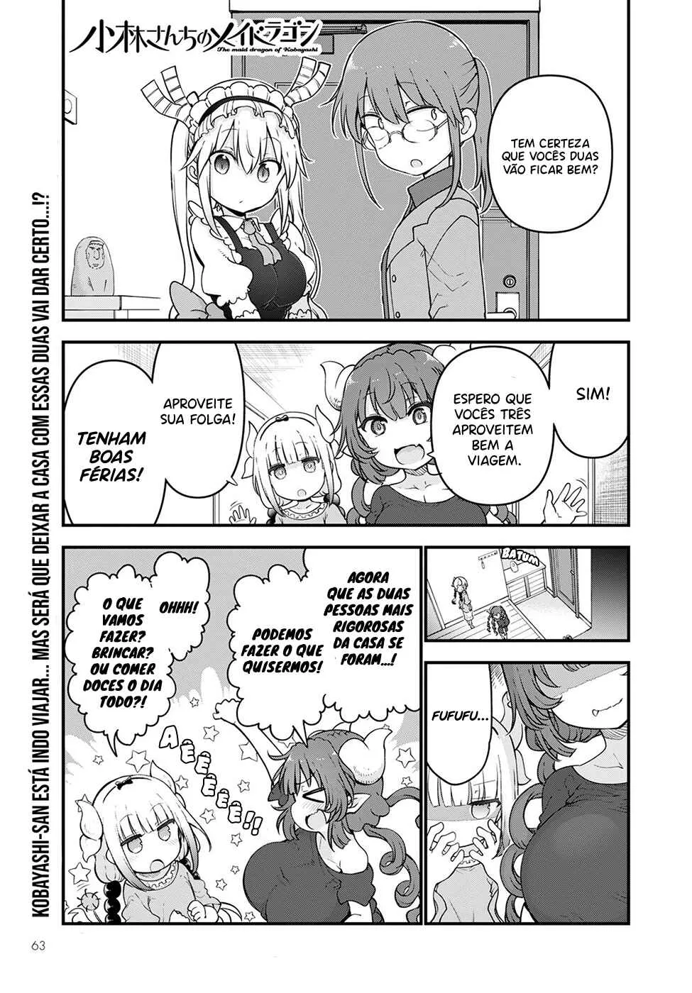Kobayashi-san Chi no Maid Dragon Capítulo 114 Online - página 1