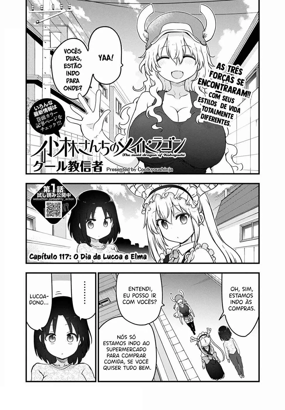 Kobayashi-san Chi no Maid Dragon Capítulo 117 Online - página 1