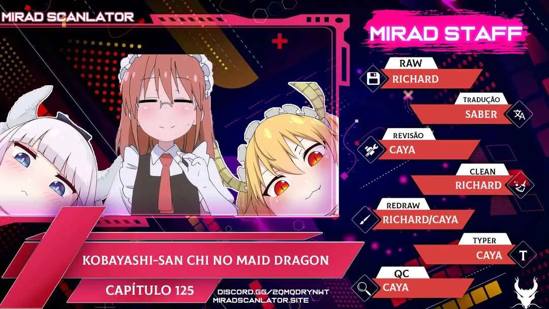 Kobayashi-san Chi no Maid Dragon Capítulo 125 Online - página 1