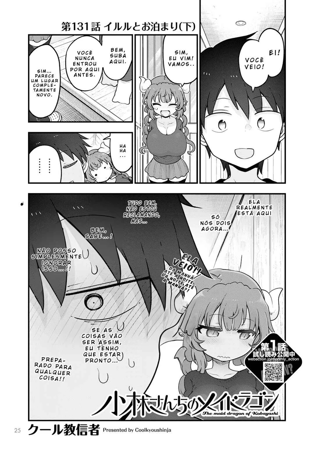 Kobayashi-san Chi no Maid Dragon Capítulo 131 Online - página 1