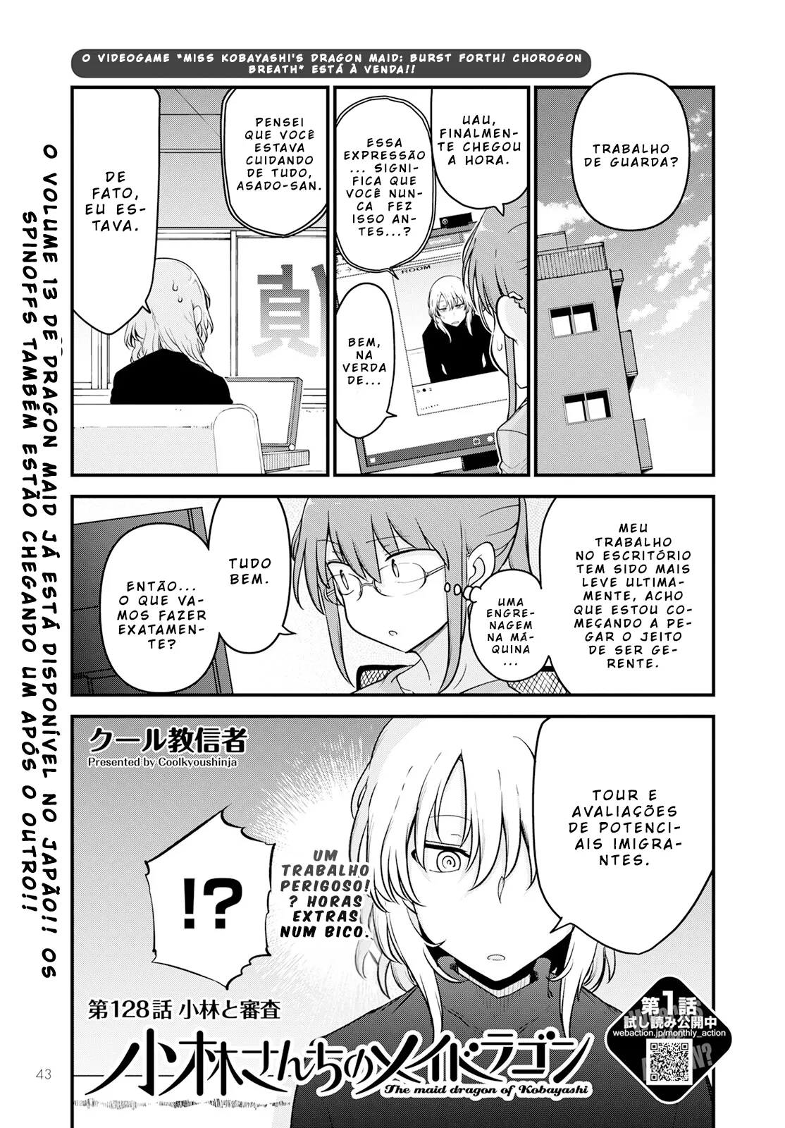 Kobayashi-san Chi no Maid Dragon Capítulo 128 Online - página 1