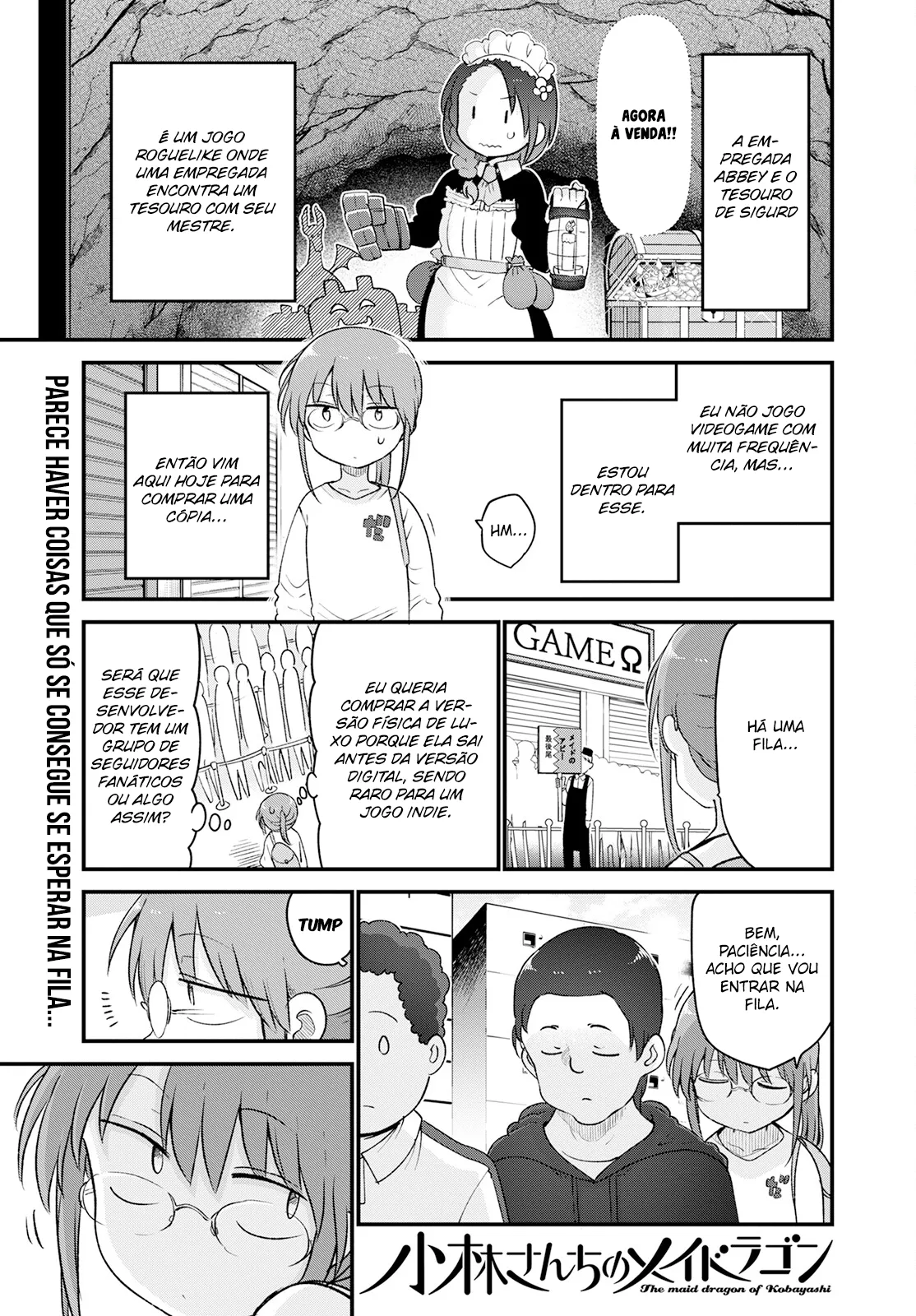 Kobayashi-san Chi no Maid Dragon Capítulo 129 Online - página 1