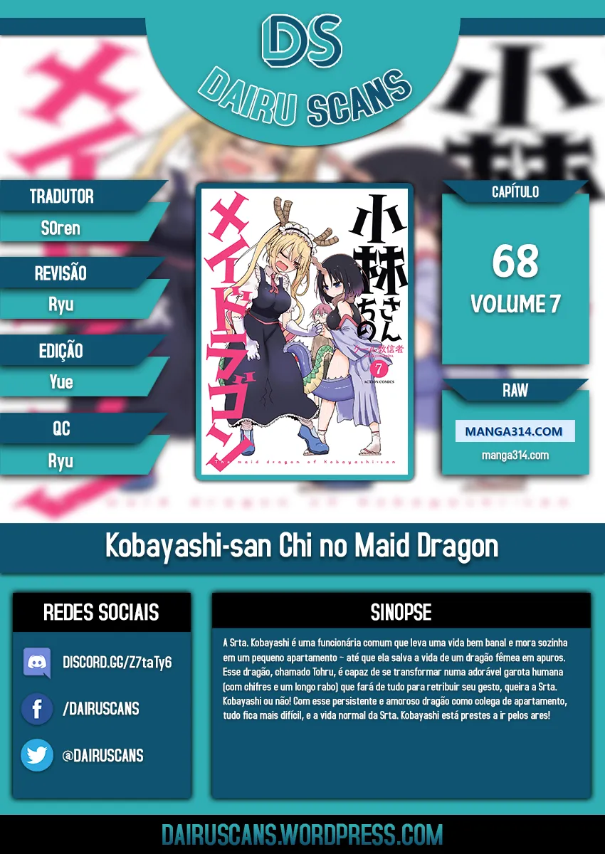 Kobayashi-san Chi no Maid Dragon Capítulo 68 Online - página 1