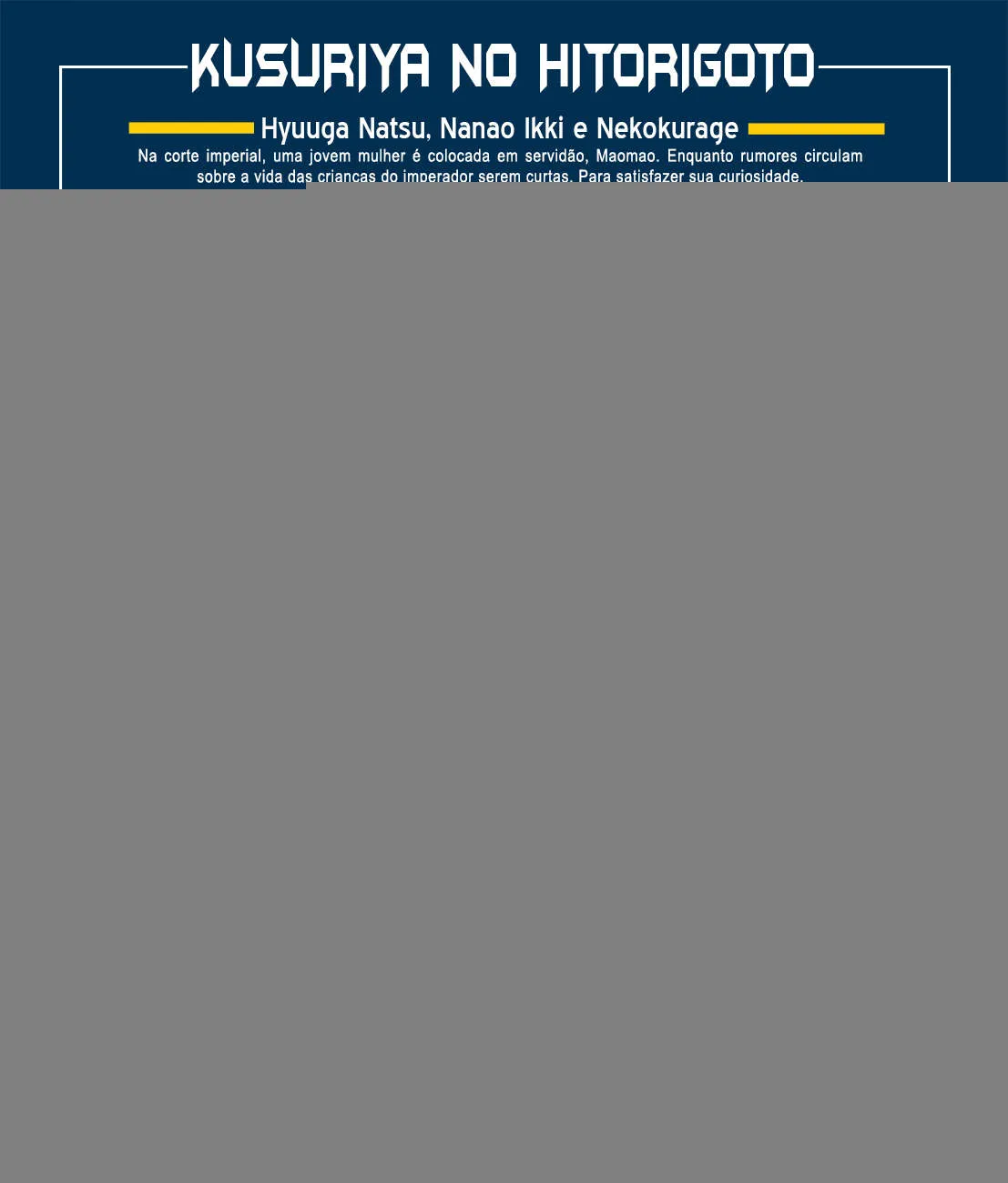 Kusuriya no Hitorigoto Capítulo 57 Online - página 1
