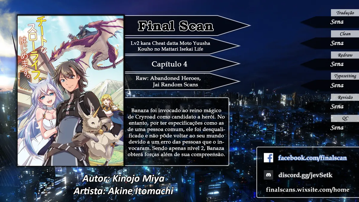 Lv2 kara Cheat datta Motoyuusha Kouho no Mattari Isekai Life Capítulo 4 Online - página 1