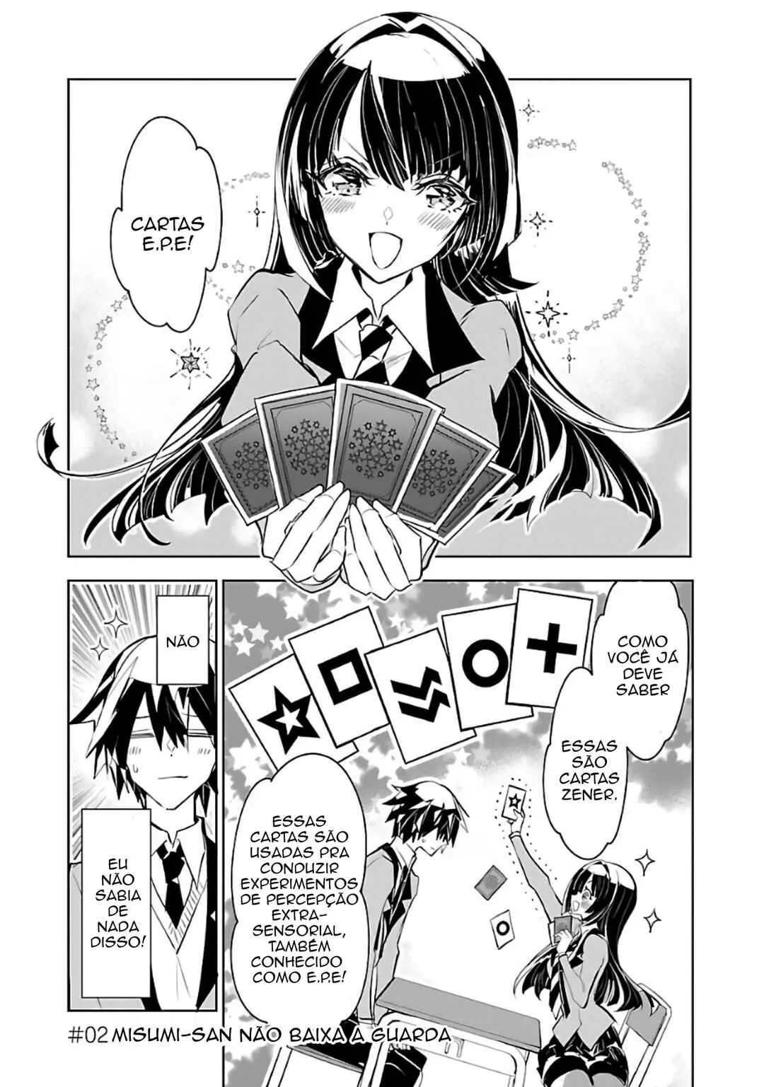 Misumi-san Can’t See Through Capítulo 2 Online - página 1