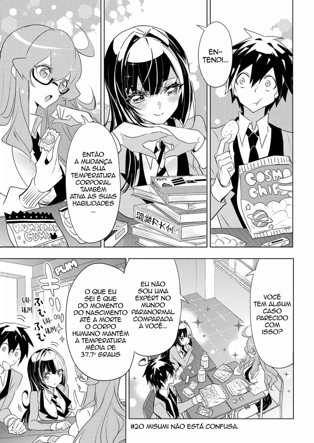 Misumi-san Can’t See Through Capítulo 20 Online - página 1