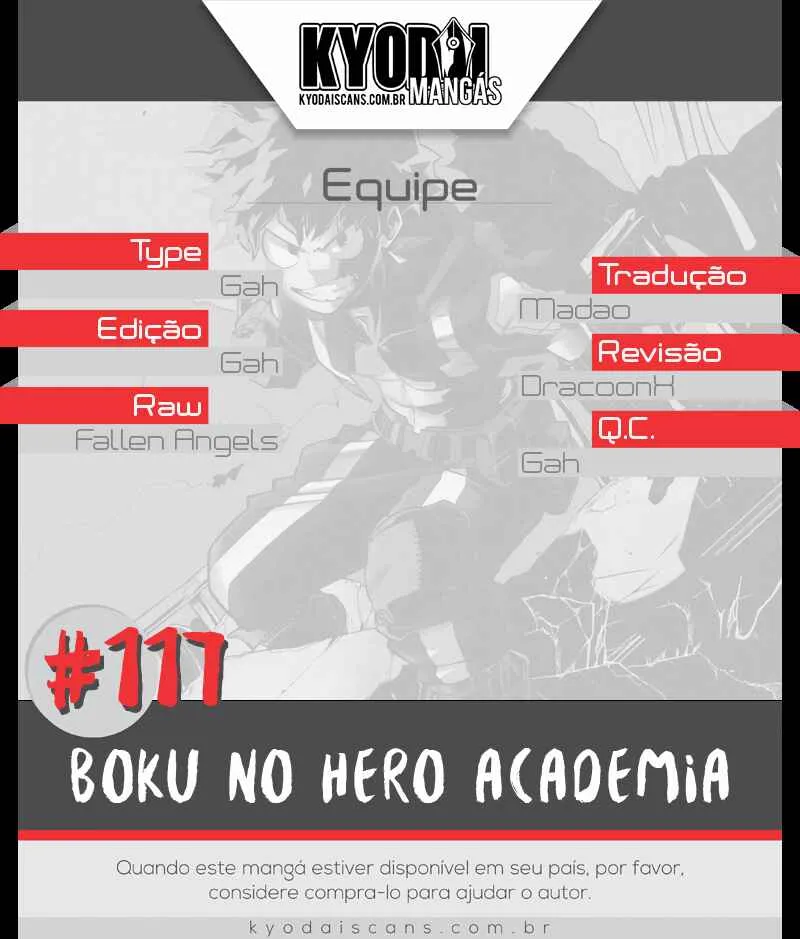 My Hero Academia Capítulo 117 Online - página 1