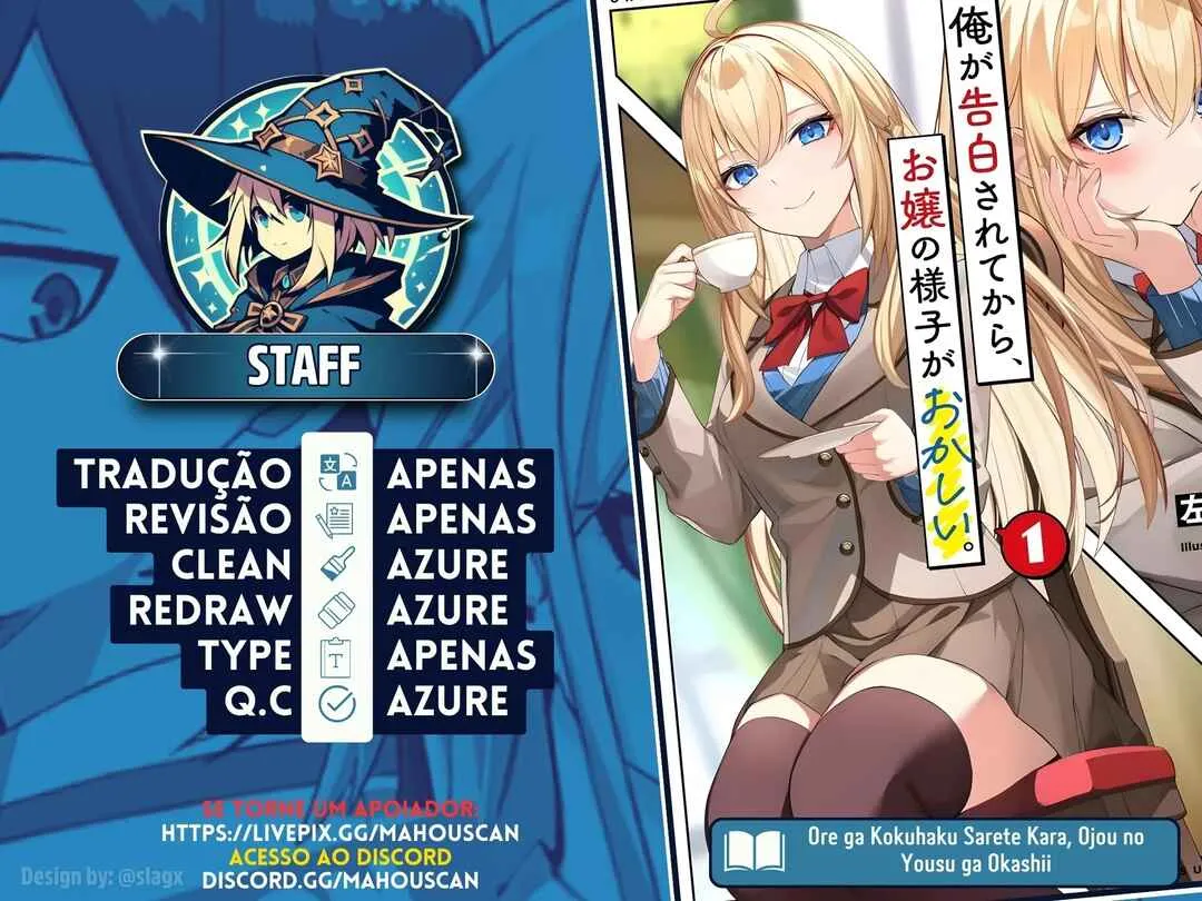 Ore ga Kokuhaku Sarete Kara, Ojou no Yousu ga Okashii Capítulo 1 Online - página 1