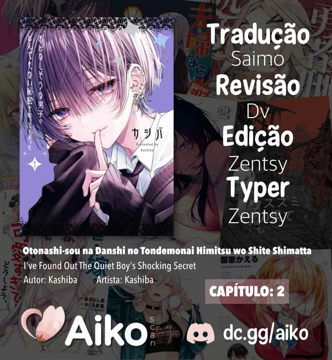 Otonashi-sou na Danshi no Tondemonai Himitsu wo Shite Shimatta Capítulo 2 Online - página 1