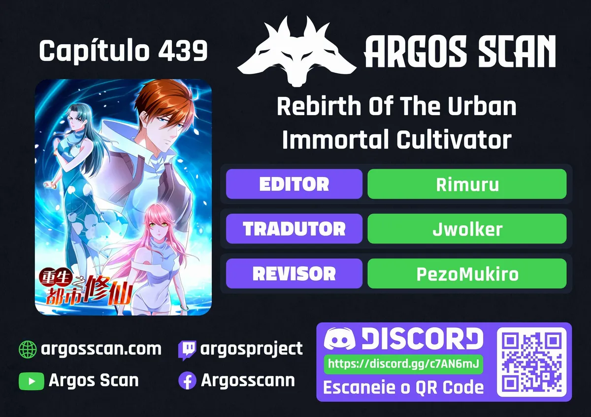 Rebirth of the Urban Immortal Cultivator Capítulo 439 Online - página 1
