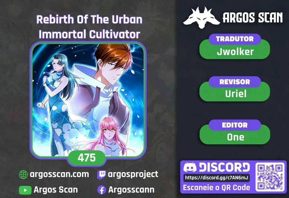 Rebirth of the Urban Immortal Cultivator Capítulo 475 Online - página 1