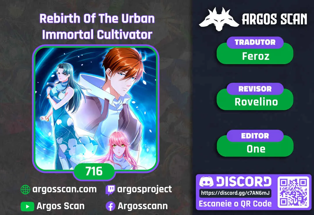 Rebirth of the Urban Immortal Cultivator Capítulo 716 Online - página 1