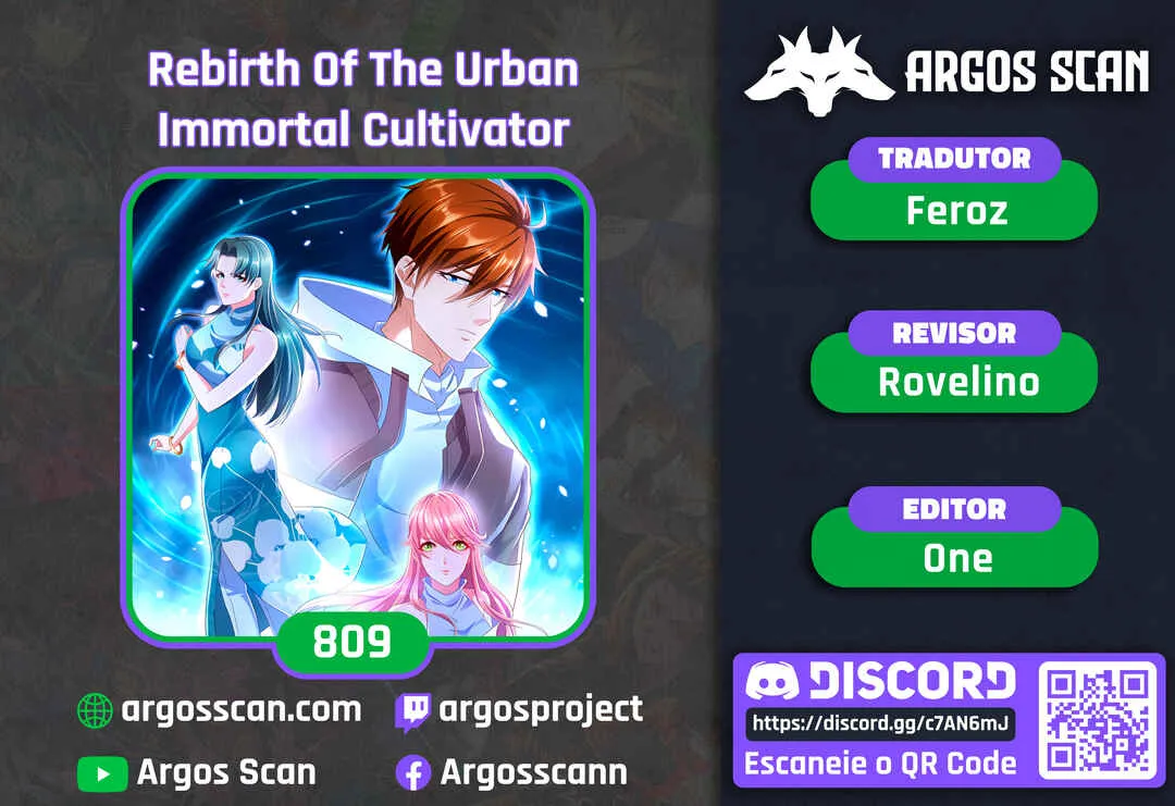 Rebirth of the Urban Immortal Cultivator Capítulo 809 Online - página 1