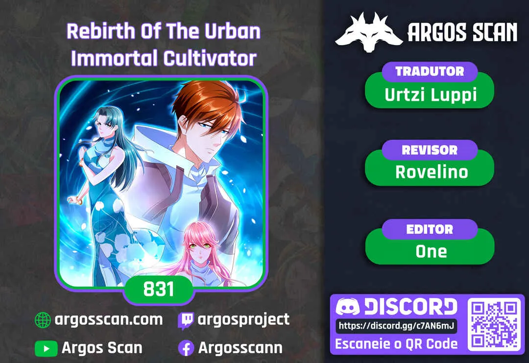 Rebirth of the Urban Immortal Cultivator Capítulo 831 Online - página 1