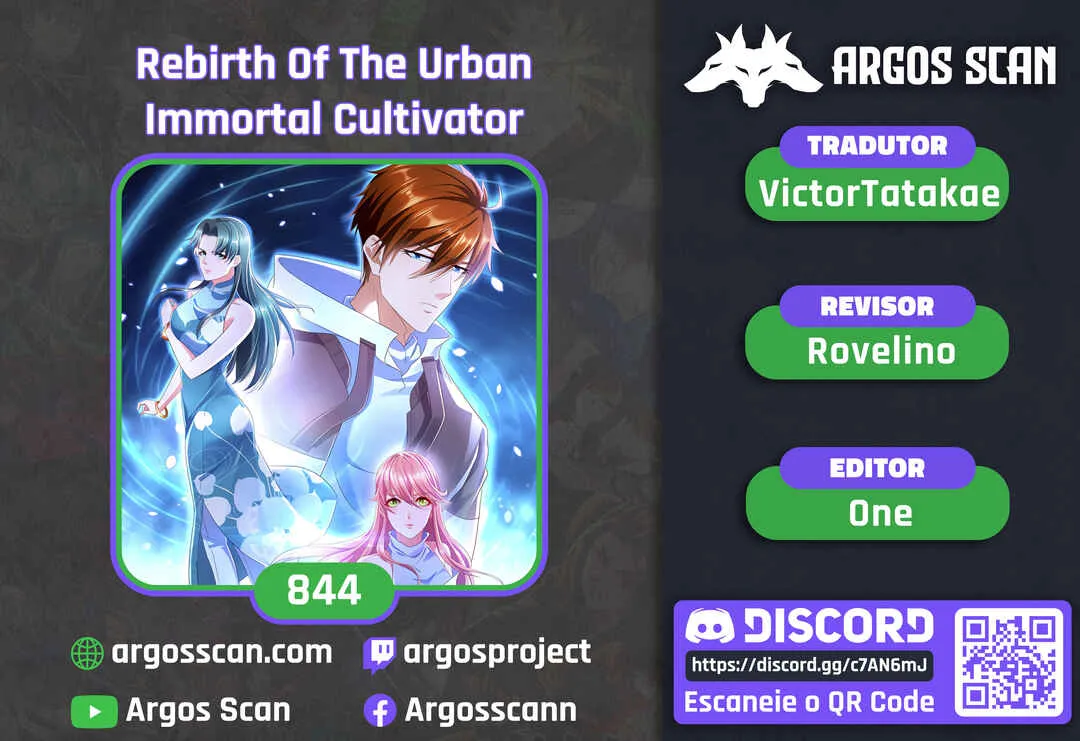 Rebirth of the Urban Immortal Cultivator Capítulo 844 Online - página 1