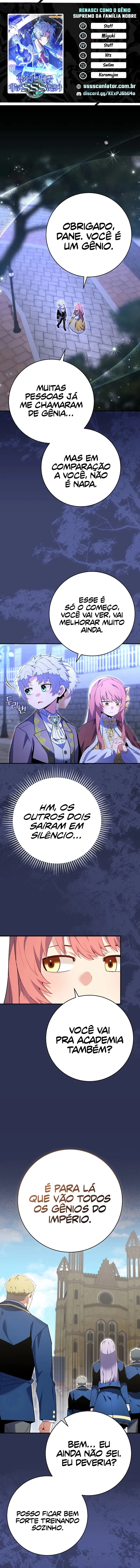 Reincarnated as a Genius Prodigy of a Prestigious Family Capítulo 11 Online - página 1
