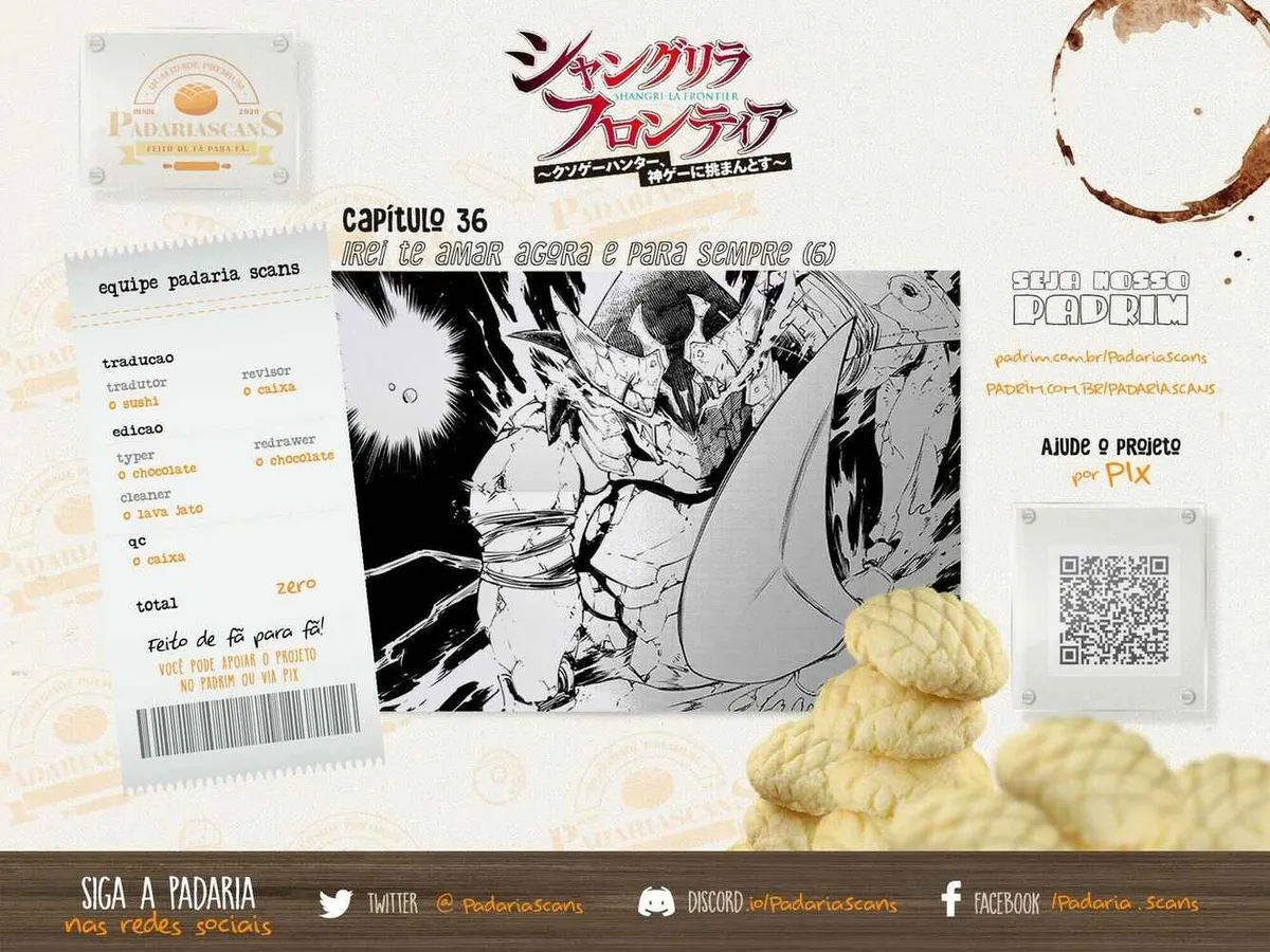 Shangri-La Frontier ~Kusoge Hunter, Kamige ni Idoman to su~ Capítulo 36 Online - página 1