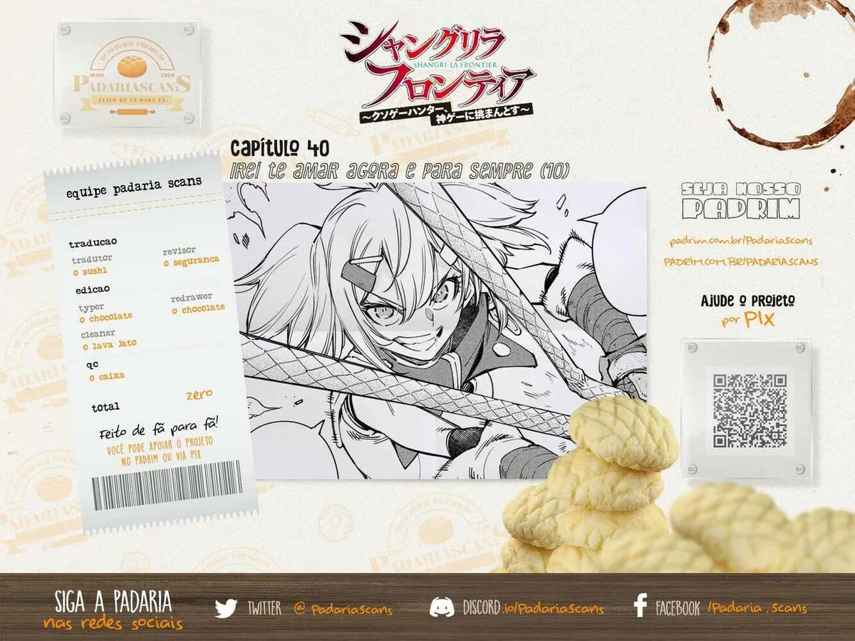 Shangri-La Frontier ~Kusoge Hunter, Kamige ni Idoman to su~ Capítulo 40 Online - página 1