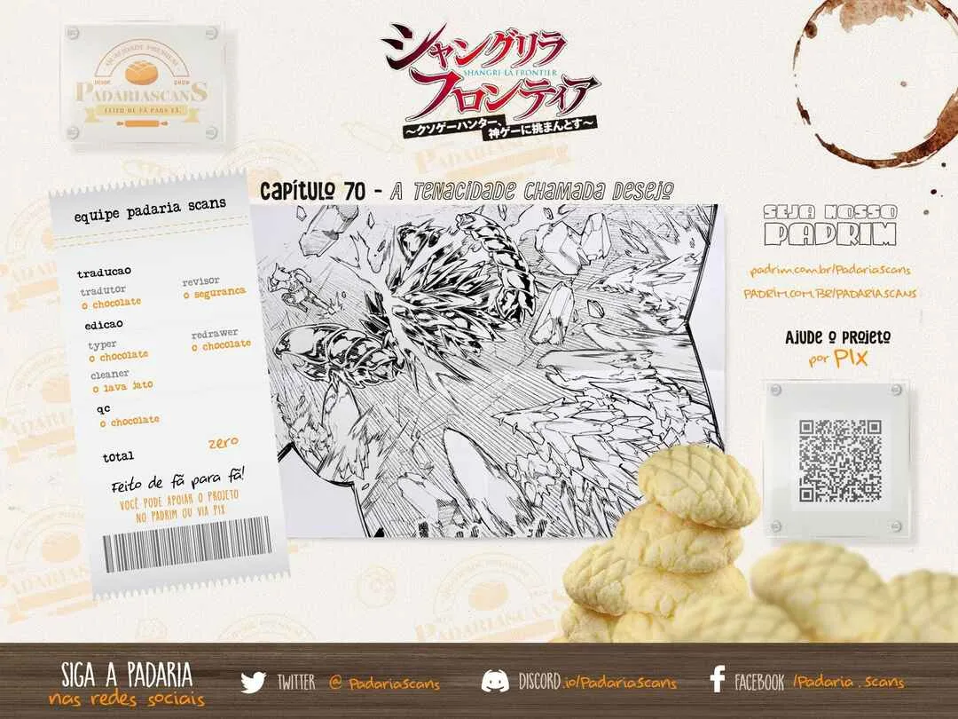 Shangri-La Frontier ~Kusoge Hunter, Kamige ni Idoman to su~ Capítulo 70 Online - página 1